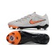 Nike Phantom Luna Elite FG Grey Orange Mens Soccer Cleats