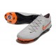 Nike Phantom Luna Elite FG Grey Orange Mens Soccer Cleats 