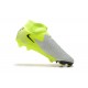 Sale Nike Phantom Luna Elite FG High top Chartreuse Grey Soccer Cleats Soccer Cleats