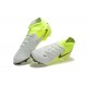 Sale Nike Phantom Luna Elite FG High top Chartreuse Grey Soccer Cleats Soccer Cleats