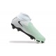 Sale Nike Phantom Luna Elite FG High top White Black Mens Soccer Cleats Soccer Cleats