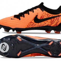 Nike Phantom Luna Elite FG Orange Black Mens Soccer Cleats 