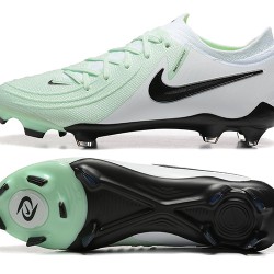 Nike Phantom Luna Elite FG White Black Mens Soccer Cleats 