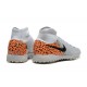 Nike Phantom Luna Elite TF High top White Orange Mens Soccer Cleats 