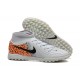 Nike Phantom Luna Elite TF High top White Orange Mens Soccer Cleats 