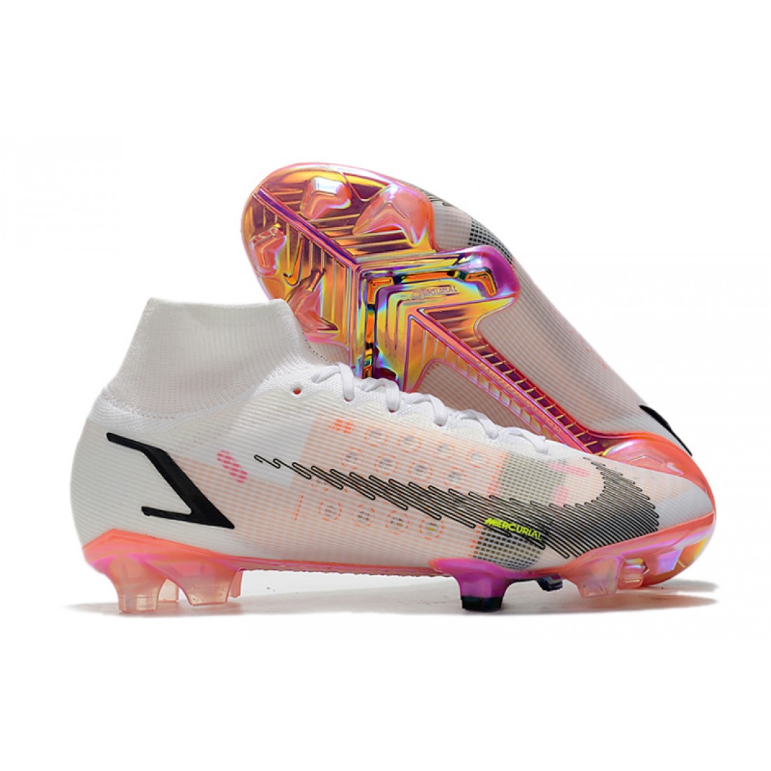 Best Nike Rawdacious Superfly 8 Elite FG Soccer Cleats White