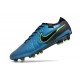 Nike Tiempo Legend 10 Elite FG Blue Black Mens Soccer Cleats