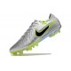 Sale Nike Tiempo Legend 10 Elite FG Silver Mens Soccer Cleats Soccer Cleats