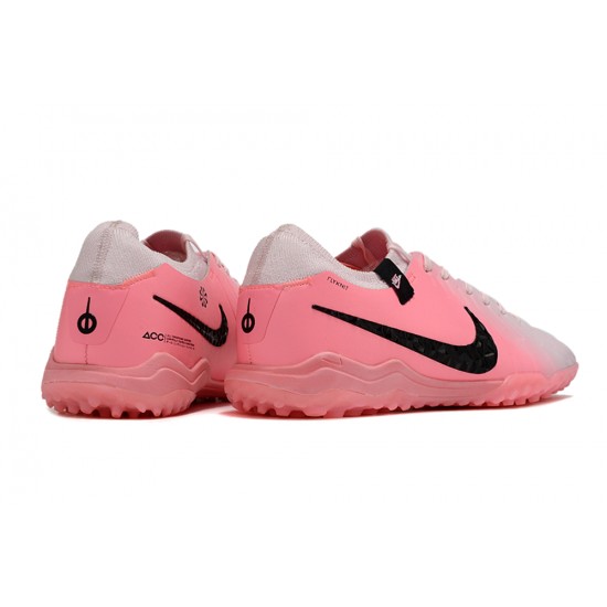 Nike Tiempo Legend 10 Elite TF Pink White Mens Soccer Cleats 