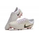 Sale Unisex Nike Tiempo Legend 10 Elite FG Gold White Soccer Cleats Soccer Cleats