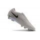 Unisex Nike Tiempo Legend 10 Elite FG Grey Gold Soccer Cleats