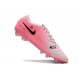 Unisex Nike Tiempo Legend 10 Elite FG Pink and White Soccer Cleats