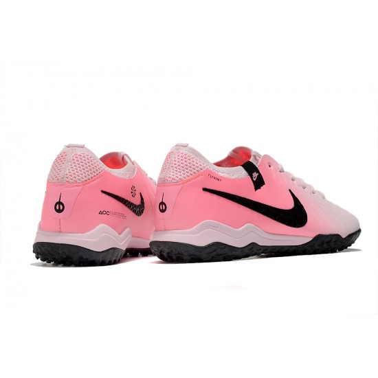 Unisex Nike Tiempo Legend 10 Elite TF Pink Black Soccer Cleats