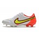 Nike Tiempo Legend 9 Elite FG Soccer Cleats White Orange