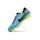 Nike Tiempo Legend 10 Elite FG Low Soccer Cleats Blue Black Green