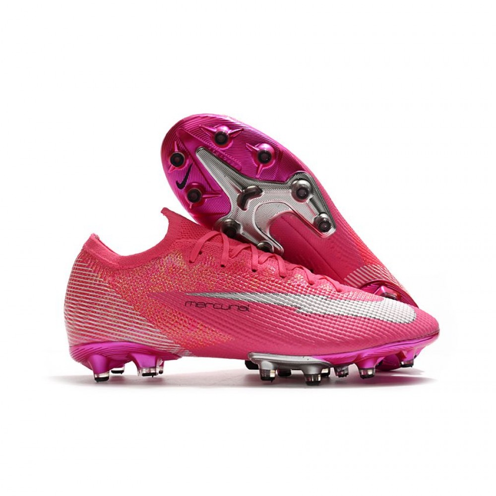 Hot Nike Mbappe Mercurial Vapor 13 Elite AG Pro Pink Panther Soccer ...