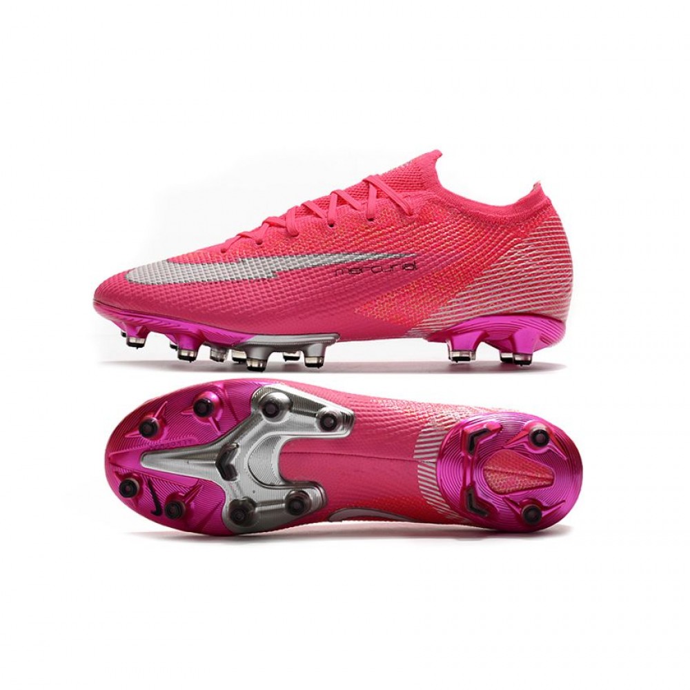 Hot Nike Mbappe Mercurial Vapor 13 Elite AG Pro Pink Panther Soccer ...