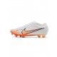 Nike Mercurial Vapor 15 Elite FG White Orange Soccer Cleats