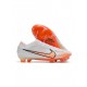 Nike Mercurial Vapor 15 Elite FG White Orange Soccer Cleats