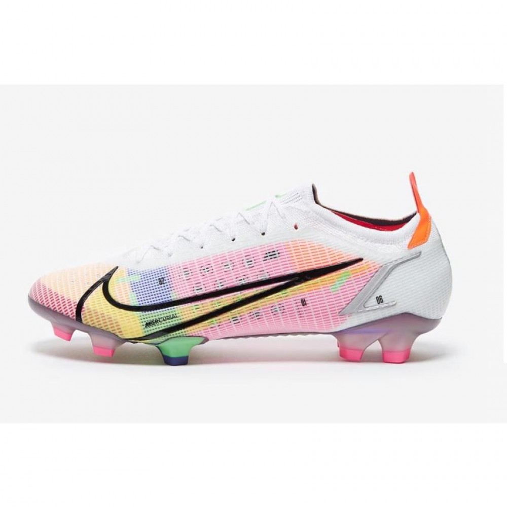 Hot Nike Mercurial Vapor Dragonfly 14 Elite FG White Metallic Silver ...