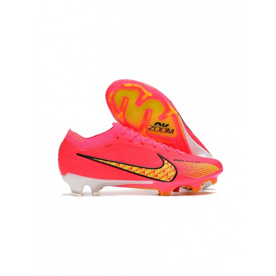 Nike Mercurial Vapor 15 Elite FG Pink White Black Volt Soccer Cleats