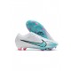 Nike Mercurial Vapor 15 Elite FG White Blue Pink Soccer Cleats