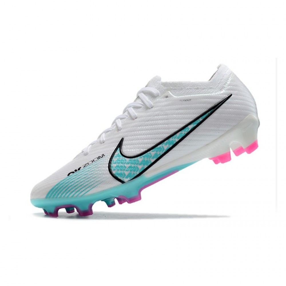 Best Nike Mercurial Vapor 15 Elite FG White Blue Pink Soccer Cleats ...