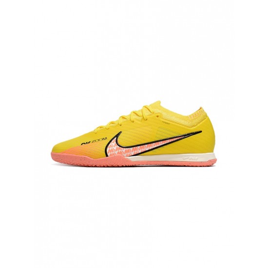 New Nike Mercurial Vapor 15 Elite IC Yellow Soccer Cleats Soccer Cleats