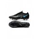 Nike Phantom Gt Ii Elite FG Black Iron Grey University Blue Soccer Cleats