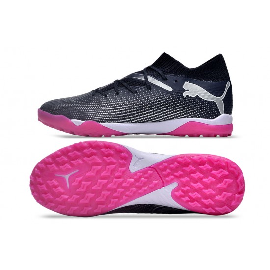 Puma Future 7 Ultimate TF Black Pink Mens