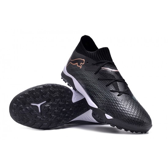 Puma Future 7 Ultimate TF Black White Mens