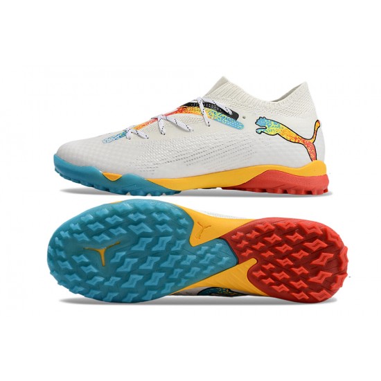 Puma Future 7 Ultimate TF Mens White Multi  