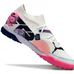 Puma Future 7 Ultimate TF Mens White and Pink  