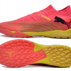 Puma Future 7 Ultimate TF Pink Black Mens  