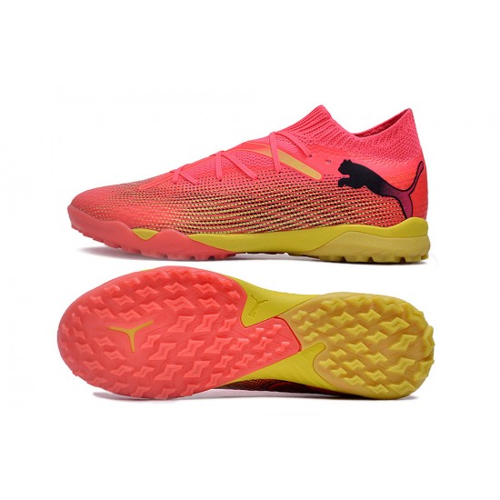 Puma Future 7 Ultimate TF Pink Black Mens