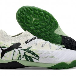 Puma Future 7 Ultimate TF White Green Mens  