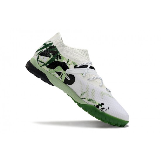 Puma Future 7 Ultimate TF White Green Mens