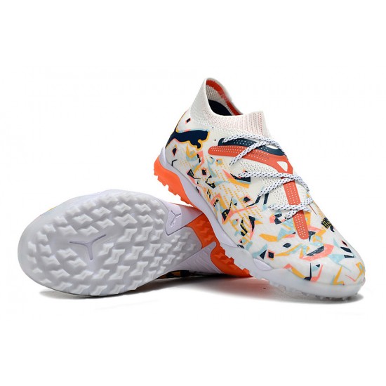 Puma Future 7 Ultimate TF White Orange