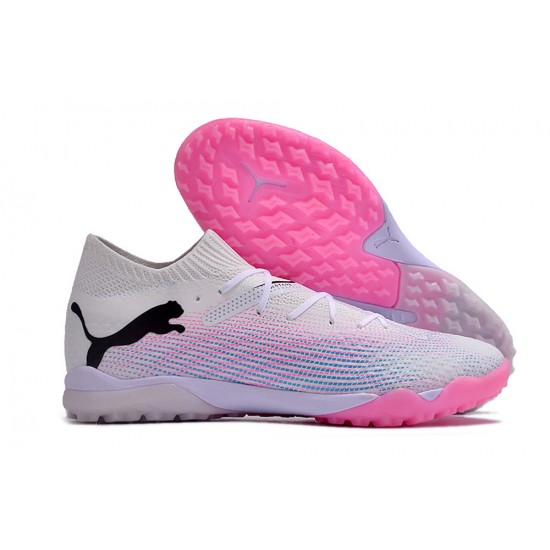 Puma Future 7 Ultimate TF White Pink Mens