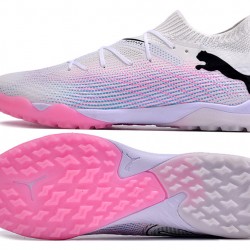 Puma Future 7 Ultimate TF White Pink Mens  