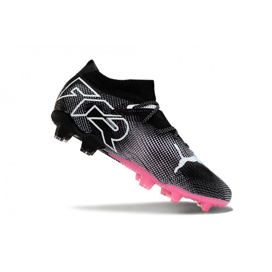 Puma Future FG Black Grey Mens  