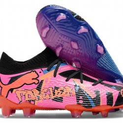 Puma Future FG Mens Pink Blue  