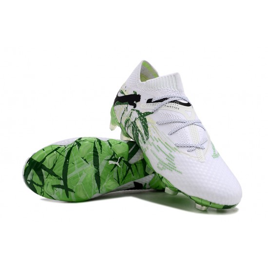 Puma Future FG Mens White Green  