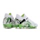 Sale Puma Future FG Mens White Green Soccer Cleats