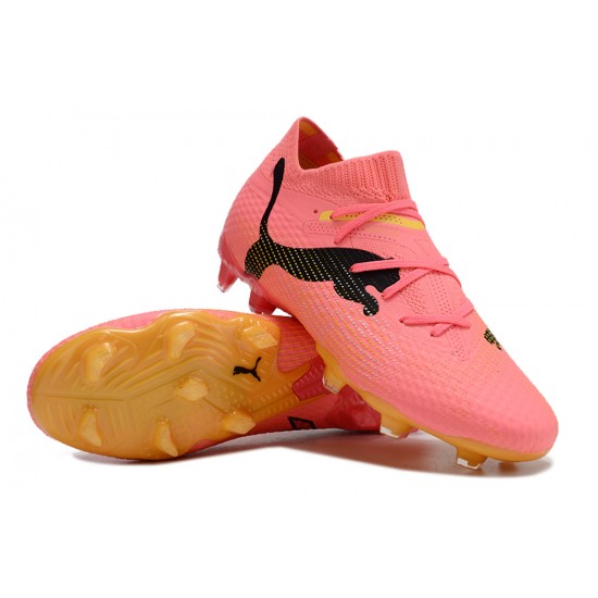 Puma Future FG Pink Black Mens  