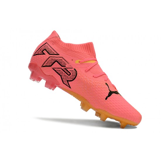 Puma Future FG Pink Black Mens  