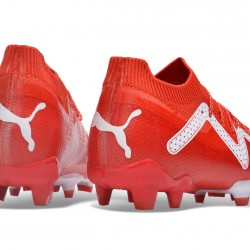 Puma Future FG Red White Mens  