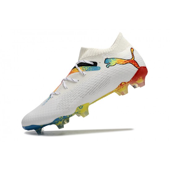 Puma Future FG White Multi Mens