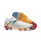 Sale Puma Future FG White Orange Mens Soccer Cleats