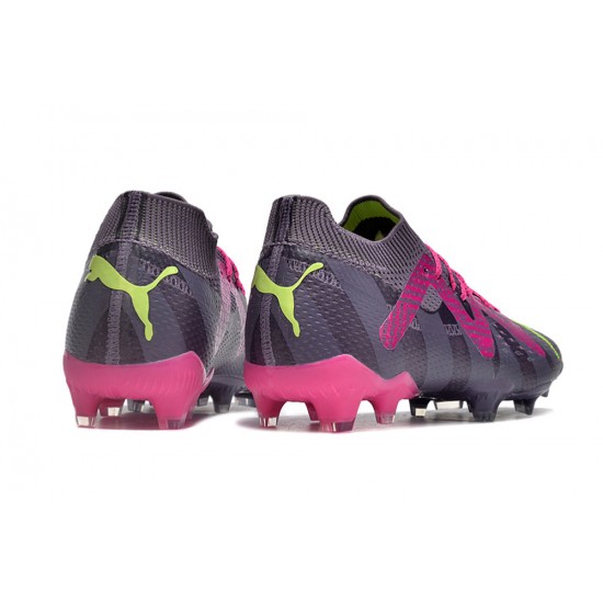 Puma Future Ultimate FG Mens Purple Green